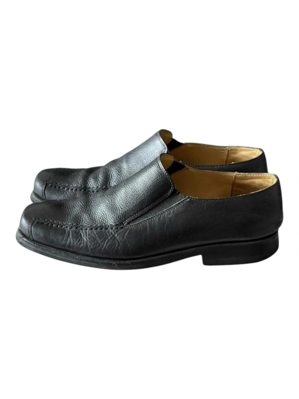 Sandro Paris 𖤐 Fashion Forward Soft Leather Loafer 𖤐 Black 10D 𖤐 Eco Friendly